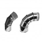 Отвод 45/90 градусов